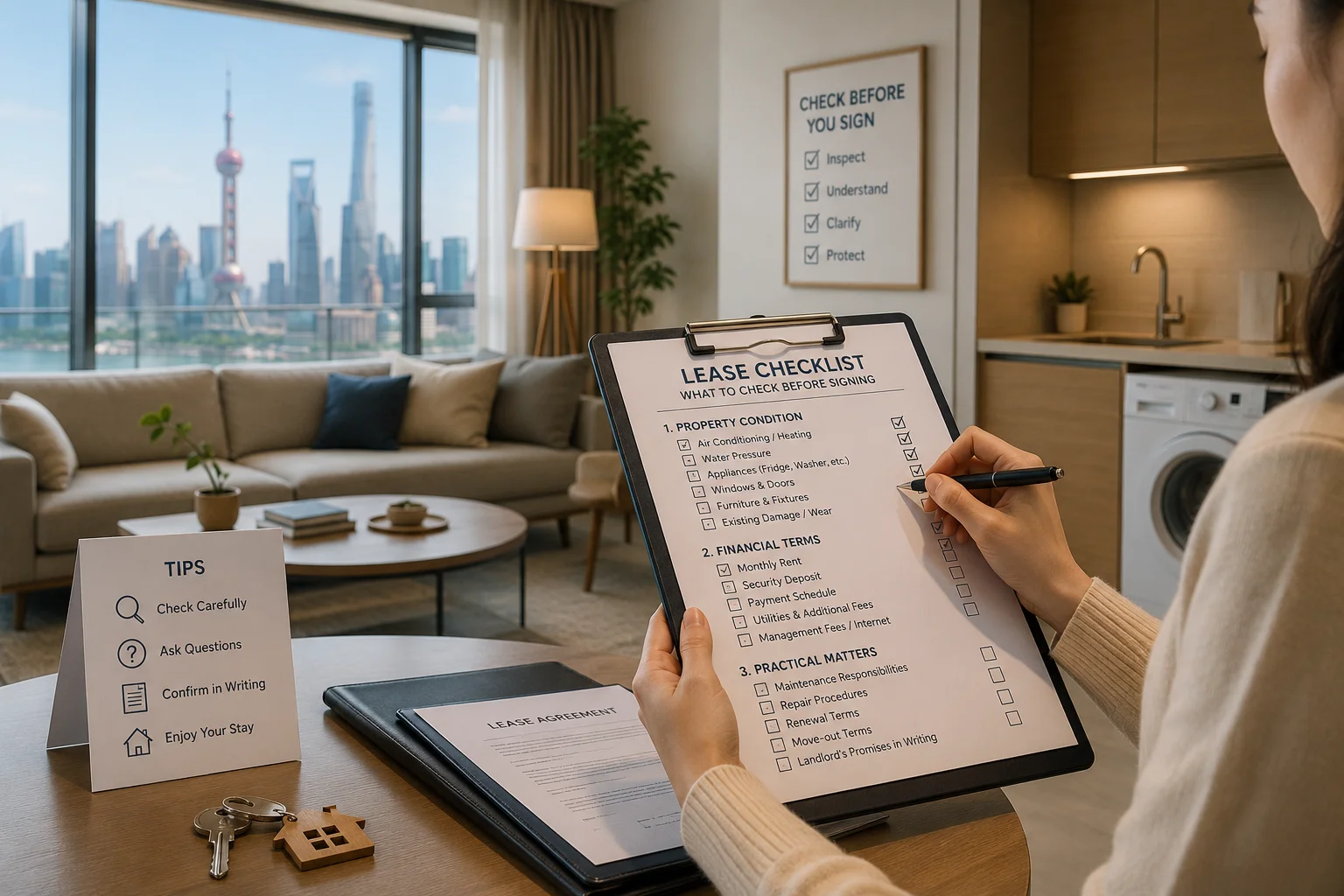 What to Check Before Signing a Lease in Shanghai