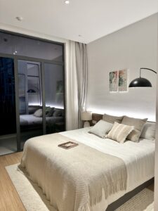 Bedroom, COZI Keyu serviced apartment Xinjiangwan Yangpu