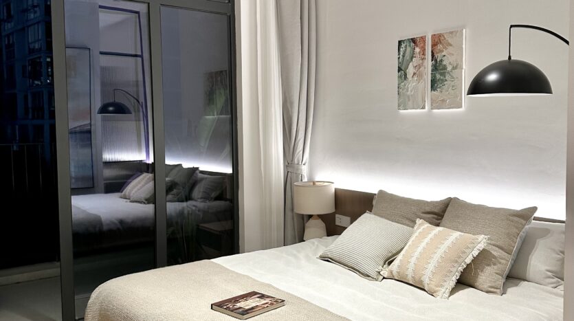 Bedroom, COZI Keyu serviced apartment Xinjiangwan Yangpu