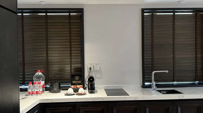 Kitchen, Luxiangyuan serviced apartment Huangpu
