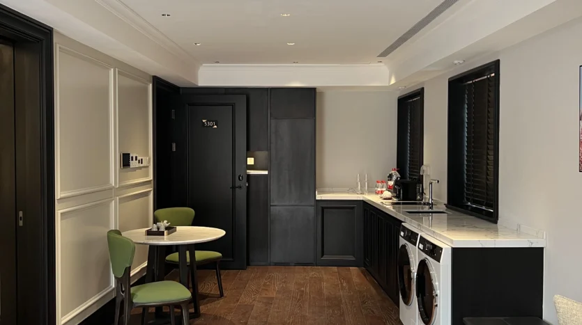 Kitchen, Luxiangyuan serviced apartment Huangpu 2