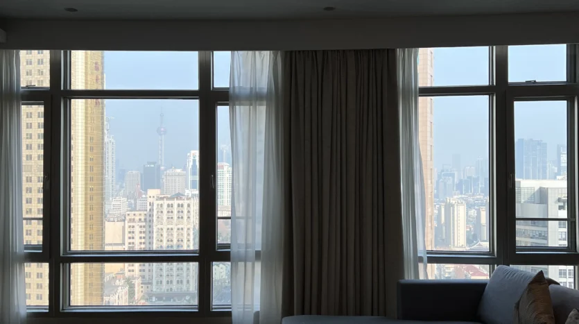 Living room, luxury serviced apartment Huaihai Road Xintiandi 1