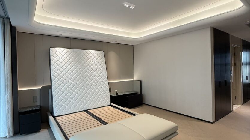 Master bedroom, 4BR apartment Poly Riverside Tianjun Xuhui Riverside