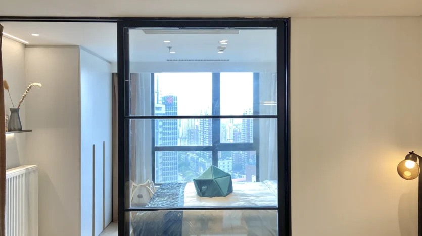 Living room, serviced apartment Zhongshan Park Changning5