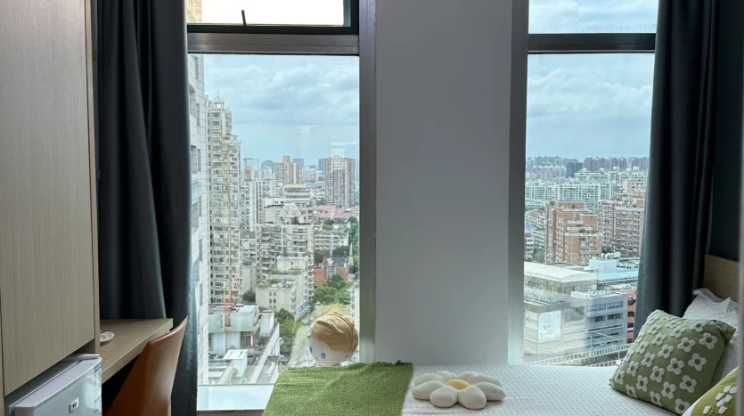Bedroom, G-Chuang serviced apartment Hongkou