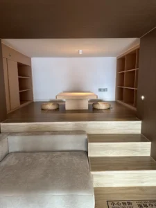 Study/tea room, upper floor, Somerset Hongkou duplex