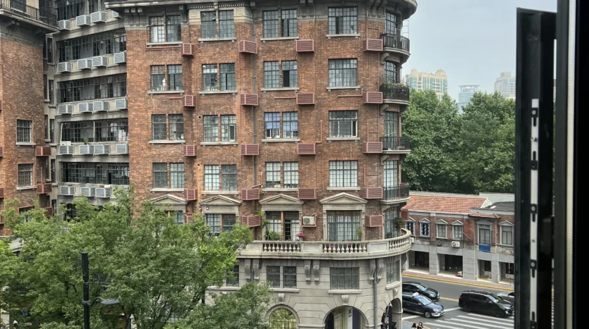 Building facade, Wukang Building Huaihai Middle Road