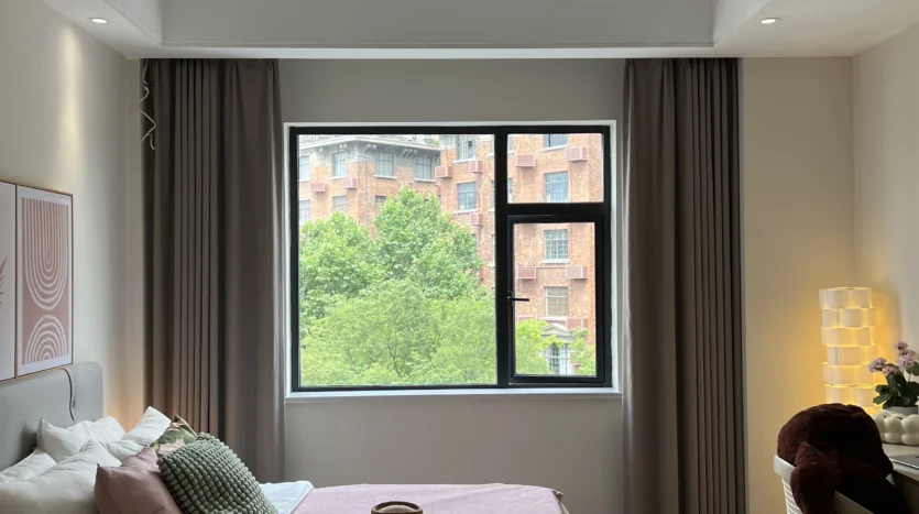 Bedroom, Wukang Building apartment Former French Concession